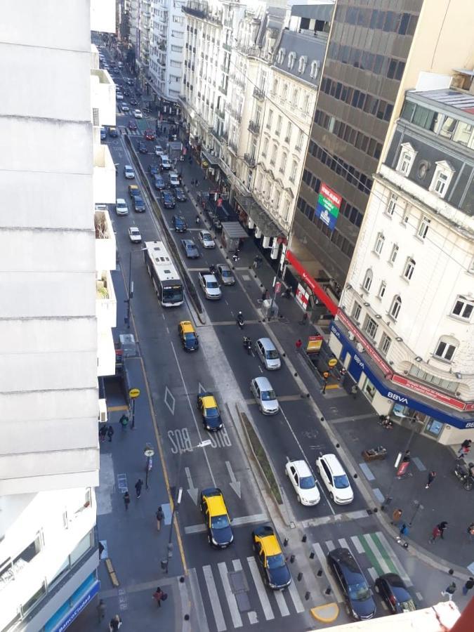 ブエノスアイレス4 Ventanales Sobre La Avenida Corrientesアパートメント エクステリア 写真