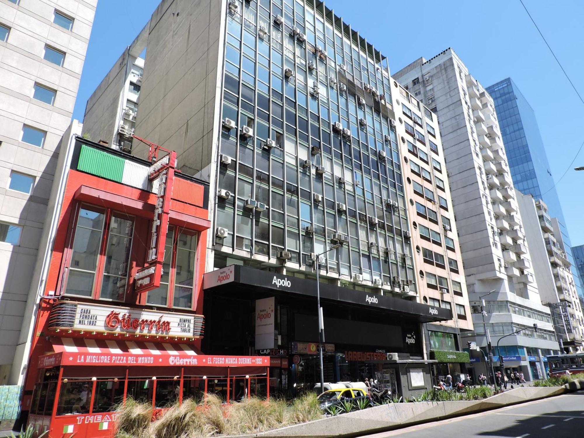 ブエノスアイレス4 Ventanales Sobre La Avenida Corrientesアパートメント エクステリア 写真